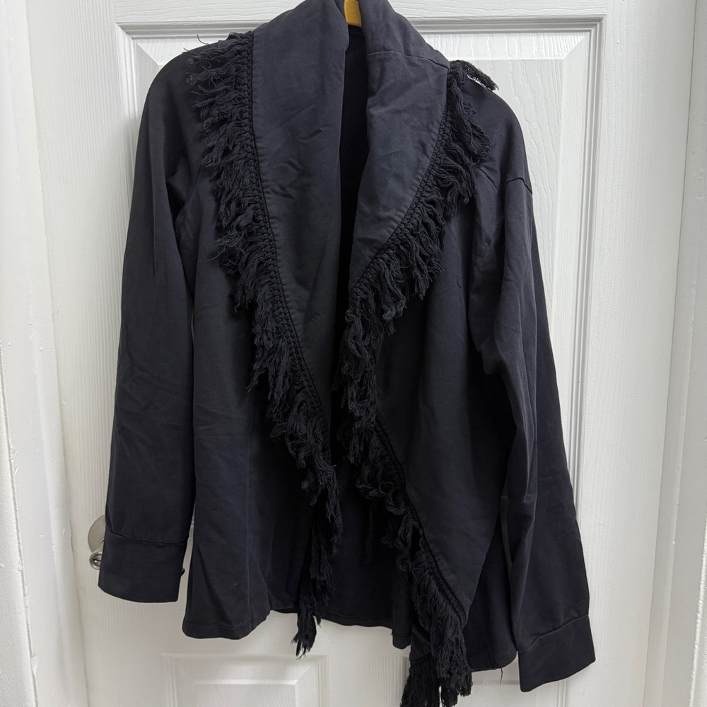 Fringed Black Women's Overthrow